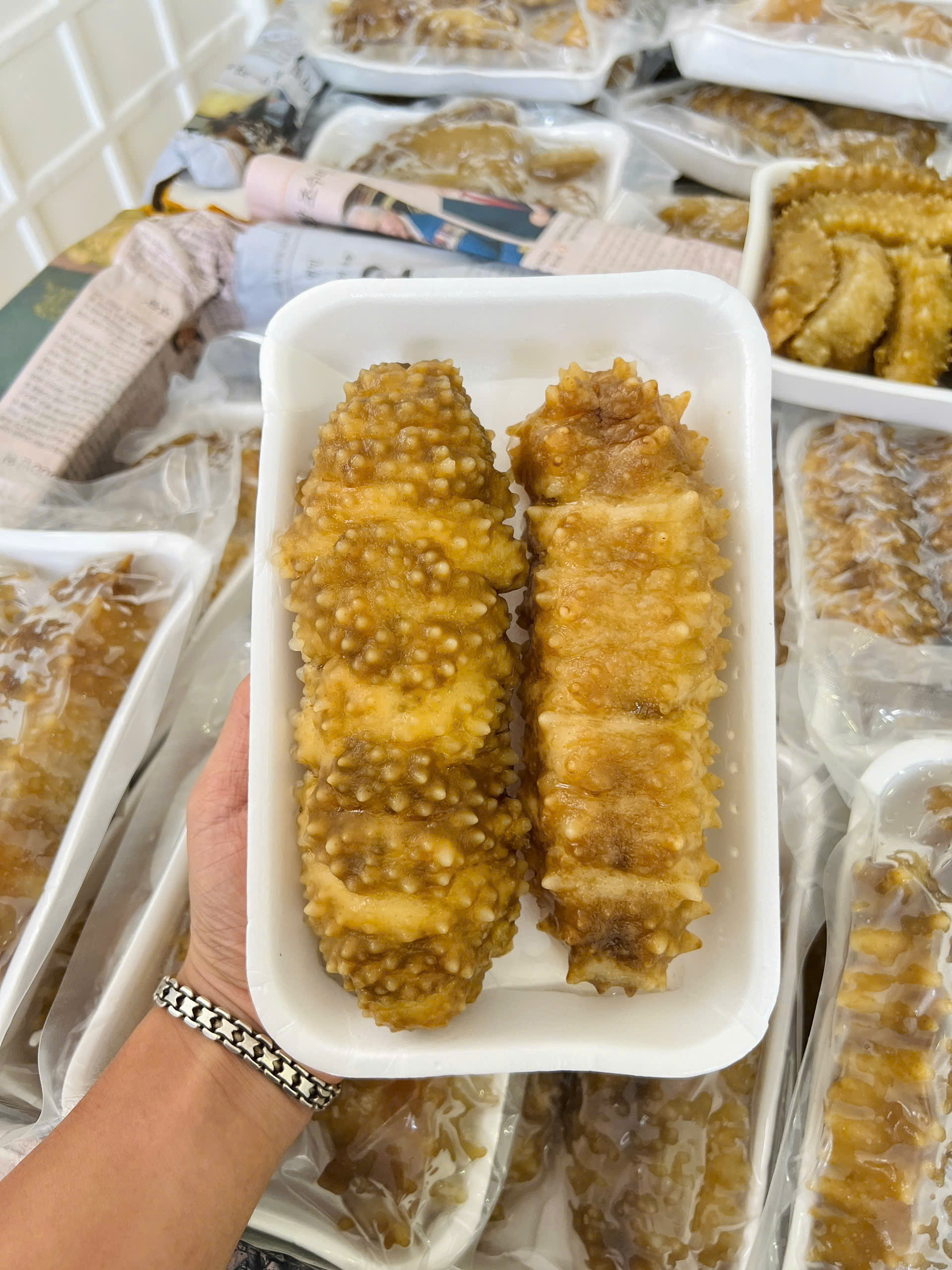Hải Sâm Gai Vàng 4-6 Con/Kg - Ảnh 3
